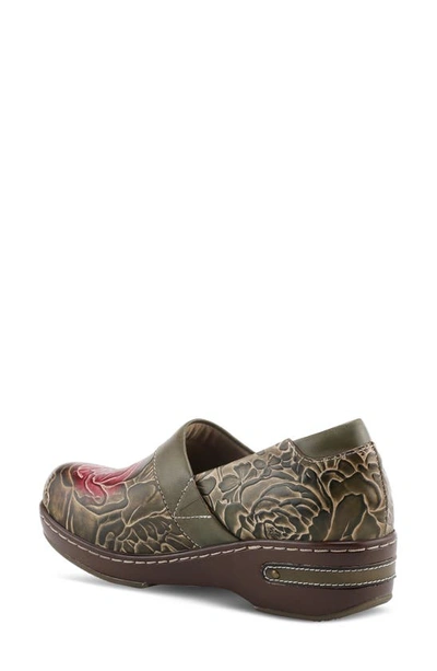 L'artiste Elkayjay Clog In Olive Multi