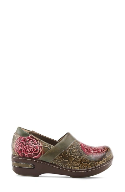 L'artiste Elkayjay Clog In Olive Multi