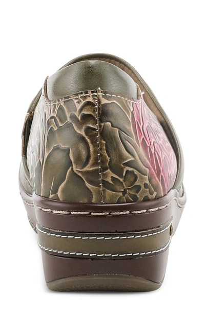 L'artiste Elkayjay Clog In Olive Multi