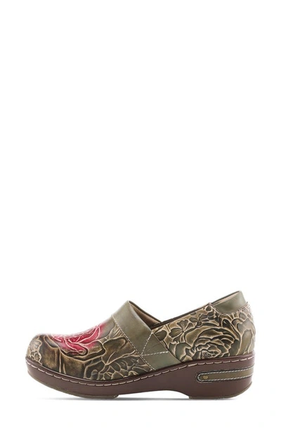L'artiste Elkayjay Clog In Olive Multi