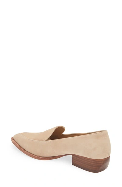 Shop Vince Camuto Becarda Pointed Toe Loafer In Tortilla