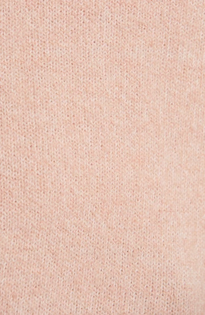 Vince Camuto Extended Shoulder Colorblock Sweater In Misty Pink