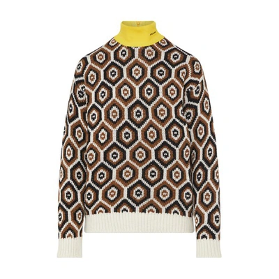 Shop Prada Cashmere Sweater In Ruggine