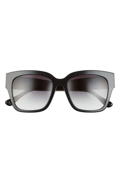 Shop Diff Bella Ii 54mm Square Sunglasses In Black