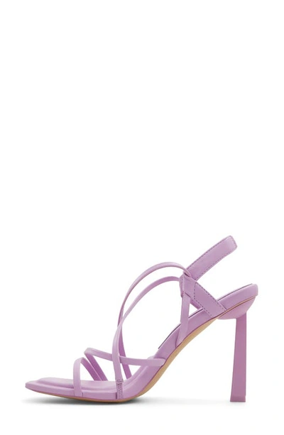 Shop Aldo Amilia Strappy Sandal In Bright Purple