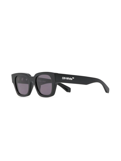 Shop Off-white Zurich Square-frame Sunglasses In Grey