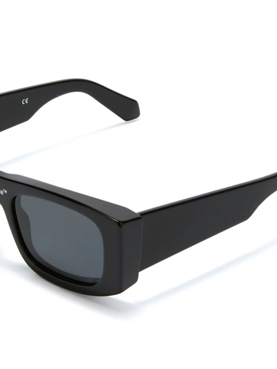 Shop Off-white Lucio Rectangular-frame Sunglasses In Grau