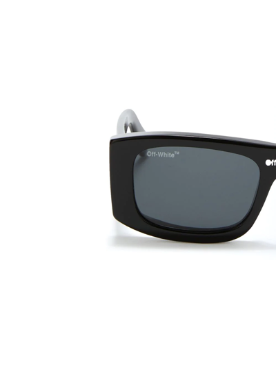 Shop Off-white Lucio Rectangular-frame Sunglasses In Grau