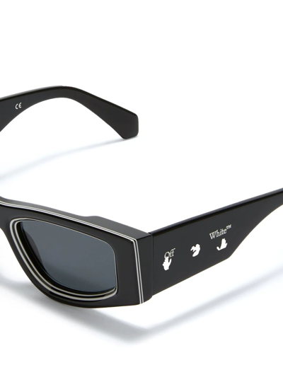 Shop Off-white Andy Square-frame Sunglasses In Grau