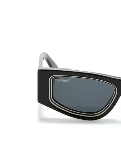 Shop Off-white Andy Square-frame Sunglasses In Grau