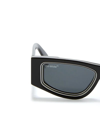Off-white Andy Square-frame Sunglasses In Grau