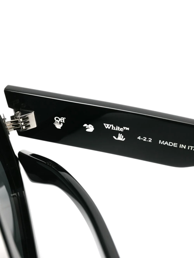 Off-white Pablo Squared-frame Sunglasses In Black