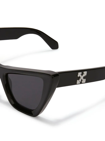 Off-white Black Edvard Sunglasses In Grau