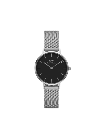 Daniel Wellington Petite Sterling 32mm In Schwarz
