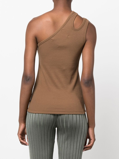 Shop Remain Cut-out Vest Top In Brown