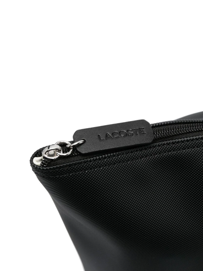 Lacoste Concept Appliqué-logo Tote Bag In Schwarz