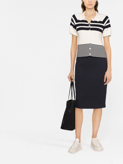 ワンピース EMPORIO ARMANI Women Mid Skirts EW001538TE14039UB115 BLUE Emporio Armani Pleated Midi Skirt | Blue | FARFETCH