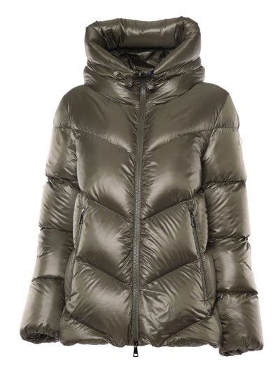 Moncler Chambon Quilted Shell-down Puffer Jacket In Khaki | ModeSens