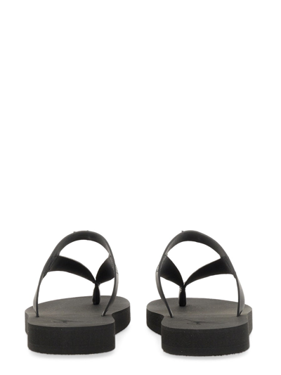 Shop Giuseppe Zanotti Hydra Slide Sandal In Black