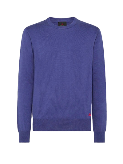 Shop Peuterey Exmoor Crewneck Sweater In Viola