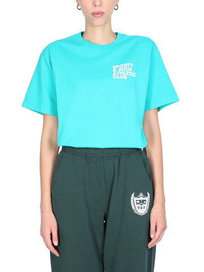 Sporty & Rich Exercise Often Gym T-shirt In Turquoise | ModeSens