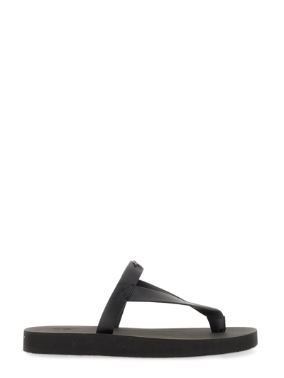 Shop Giuseppe Zanotti Hydra Slide Sandal In Nero