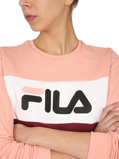Shop Fila Sweatshirt Leah In Multicolor