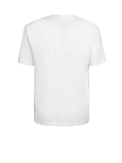 Shop Kenzo T-shirt With Contrast Detail In White