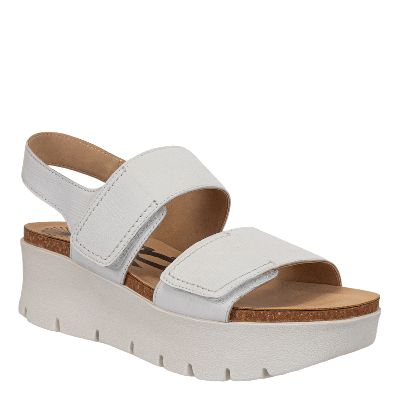 Shop Otbt Montane Platform Sandals In White