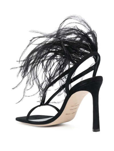 Shop Sergio Rossi Sofia 105mm Stiletto Sandals In Black