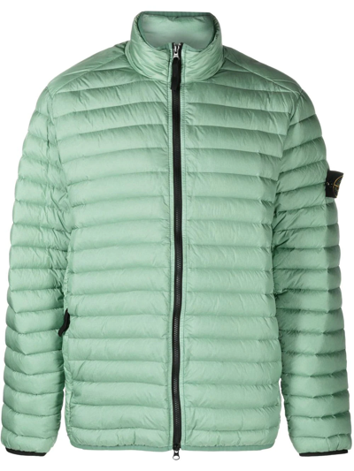 Stone Island Padded Down Jacket - Men's - Polyamide/polyester/down In Green