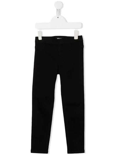 Molo Casual Slim-fit Trousers In Black