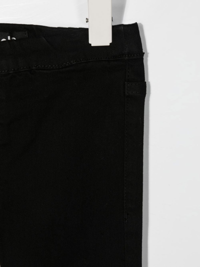 Molo Casual Slim-fit Trousers In Black