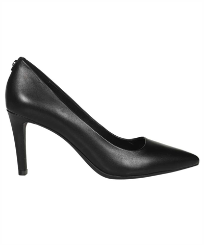 Shop Michael Kors Dorothy Flex Leather Pump Shoes In Black