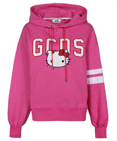 Gcds Felpa Con Cappuccio Hello Kitty In Pink | ModeSens