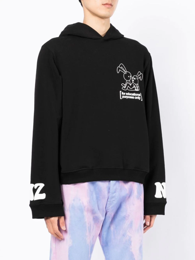 Natasha Zinko For Educational Purposes Hoodie In Black