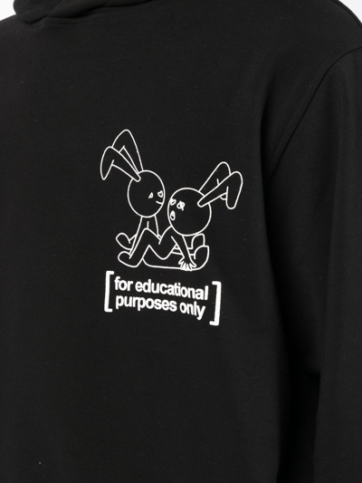 Natasha Zinko For Educational Purposes Hoodie In Black