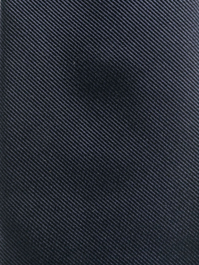 Brunello Cucinelli Satin-finish Pointed-tip Tie In Blau