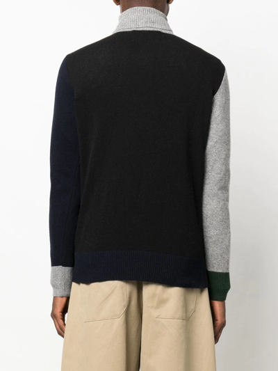 Shop The Power For The People High-neck Wool Jumper In Black