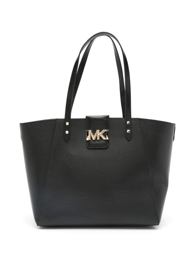 Michael Michael Kors Karlie Large Tote In Schwarz