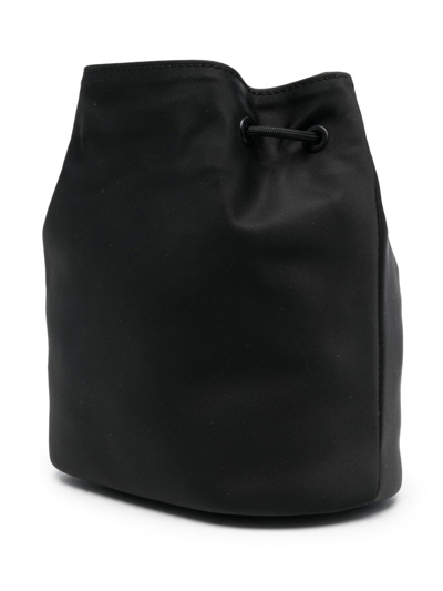 Dsquared2 Icon-print Bucket Bag In Schwarz