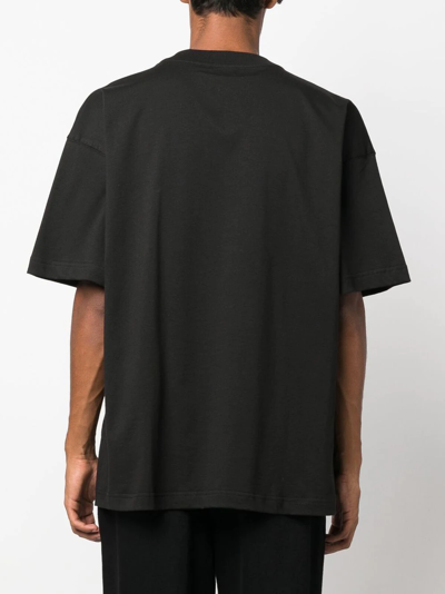 Blue Sky Inn Crystal Ball Relaxed-fit Cotton-jersey T-shirt In Schwarz