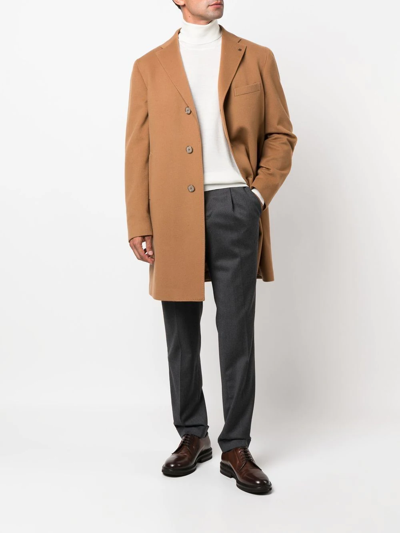 Pt Torino Tapered Slim-fit Trousers In Grau