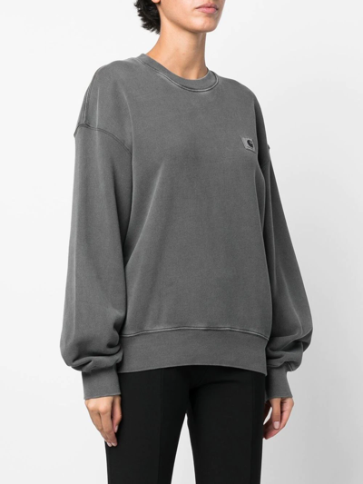 Carhartt Nelson Oversize Sweatshirt In Grau