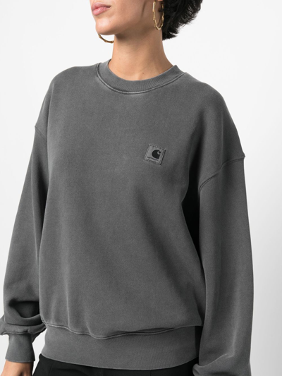 Carhartt Nelson Oversize Sweatshirt In Grau