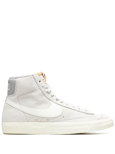 Shop Nike Blazer Mid '77 "light Bone/medium Grey/alpha O" Sneakers