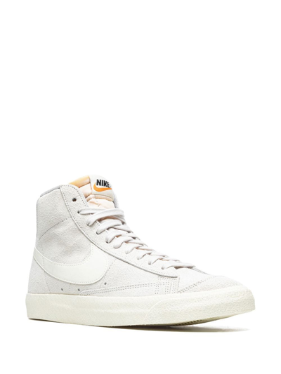 Shop Nike Blazer Mid '77 "light Bone/medium Grey/alpha O" Sneakers