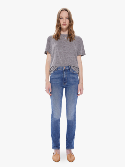 Shop Mother The Swooner Rascal Hover Healing Jar Jeans In Blue