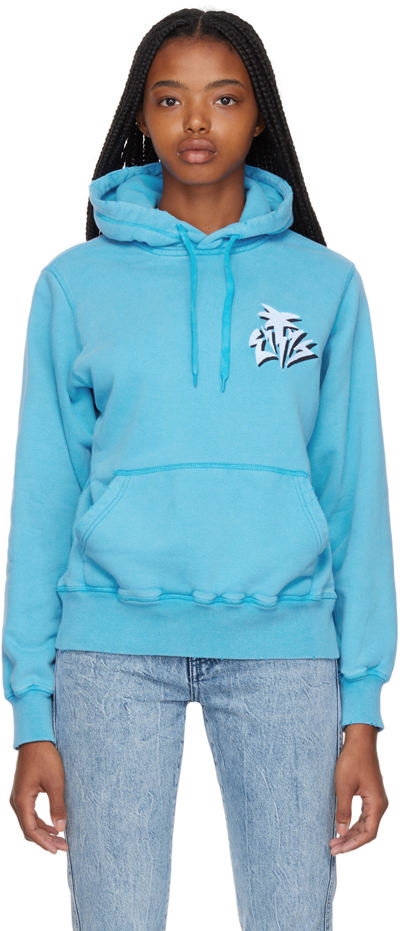 Eytys Ssense Exclusive Blue Lewis Hoodie In Blue