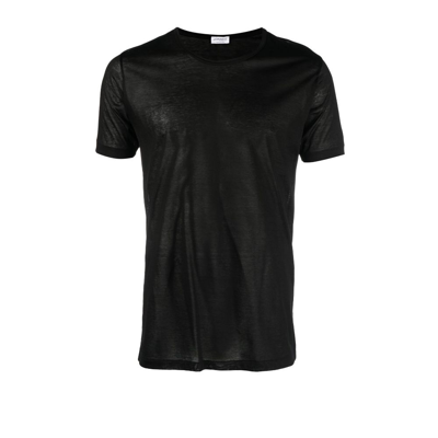 Shop Zimmerli Crew Neck Cotton T-shirt - Men's - Cotton In Black